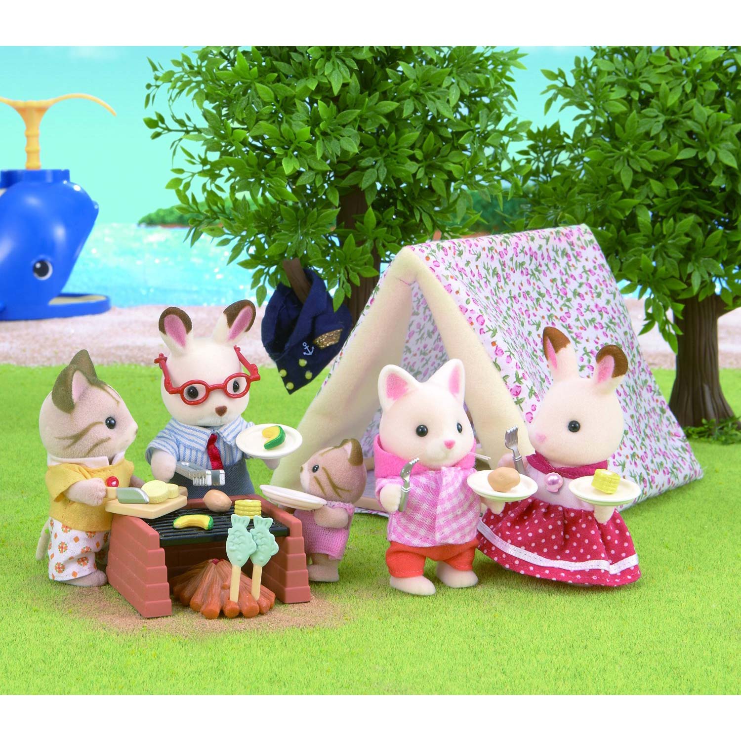 Набор "Кемпинг у моря" из серии «Sylvanian Families»